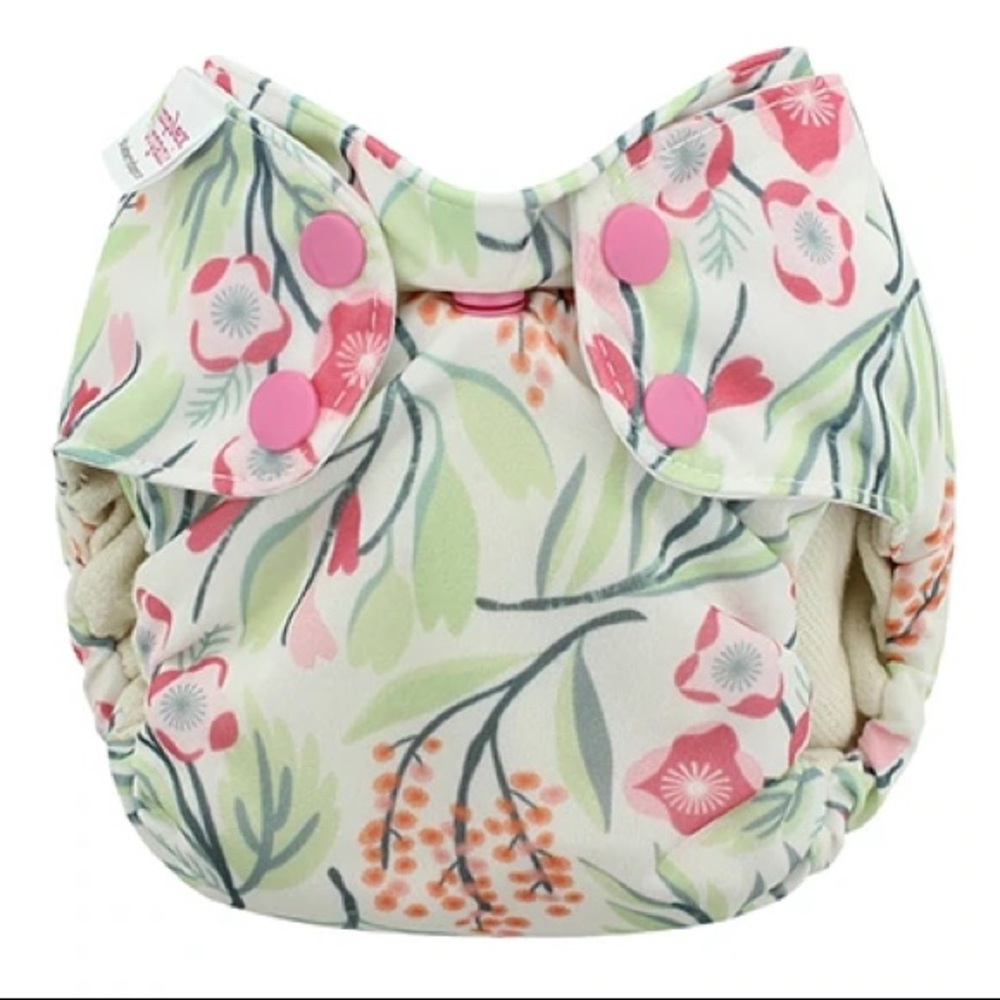 Newborn simplex in organic cotton gently used in Bouquet